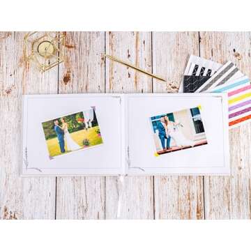 Custom Wedding Guest Book Personalized for Love Stories