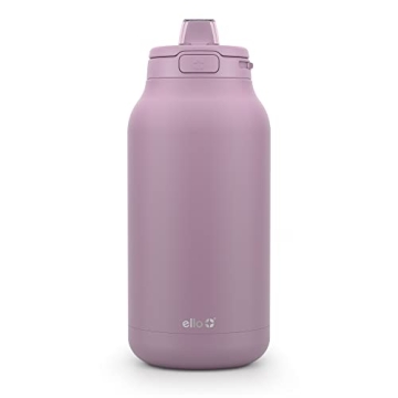 Ello Hydra 64oz Half Gallon Vacuum Insulated Stainless Steel Jug with Locking Lid and Straw