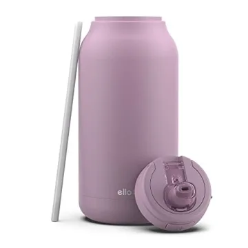 Ello Hydra 64oz Insulated Water Jug with Straw