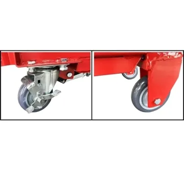 Heavy Duty Hydraulic Lift Cart with 500 Lbs Capacity