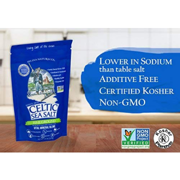 Celtic Sea Salt 8 oz Fine Ground for Gourmet Cooking
