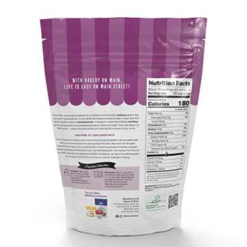 Bakery On Main Quick Oats - Gluten Free, Non-GMO Project Verified, Kosher, Resealable Bag, 7.5lb (Pa...