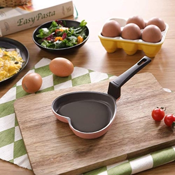 Neoflam Heart-Shaped Nonstick Frying Pan for Perfect Eggs