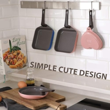 Neoflam Heart-Shaped Nonstick Frying Pan for Perfect Eggs