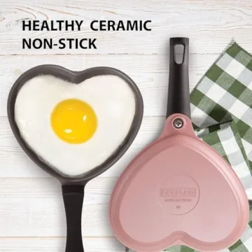 Neoflam Heart-Shaped Nonstick Frying Pan for Perfect Eggs