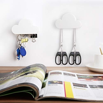 MoKo Magnetic Key Holder for Easy Key Organization - 2 Pack