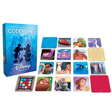 Codenames Family Edition | Best Family Board Game for All Ages | Featuring Disney Characters and Art...