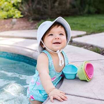 Breatheasy Bucket Sun Protection Hat for Infants