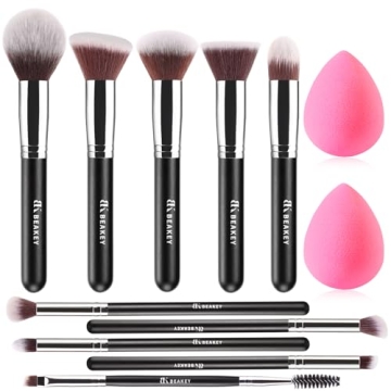 BEAKEY Makeup Brushes Set for Perfect Application
