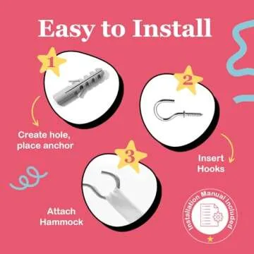 Lilly's Love Stuffed Animal Hammock | Cute Storage Solution