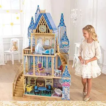 KidKraft Cinderella Royal Dream Dollhouse - 4ft Tall