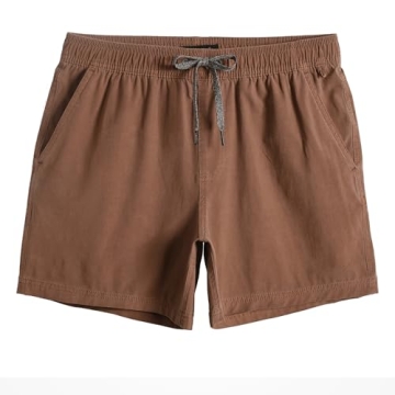 Maamgic Men's 5 Inch Inseam Shorts - Relaxed Fit and Stretch for Ultimate Comfort