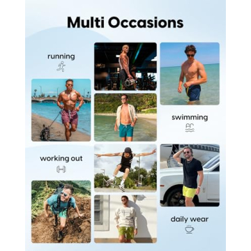 Maamgic Men's 5 Inch Comfort Stretch Shorts with Pocket