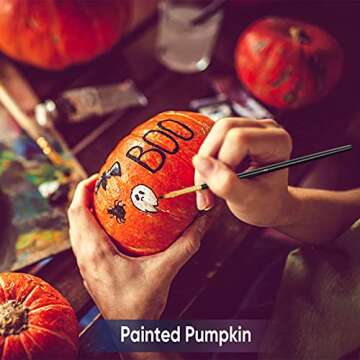 20-Piece Paint Brushes Set for Art & Crafts Supplies