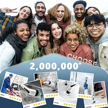 Bomves Electric Spin Scrubber - Cordless Cleaning Brush