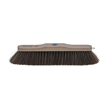 Superio Horsehair Broom Durable with Wooden Handle 48 inches