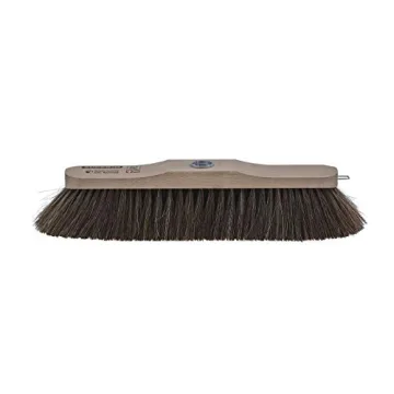 Superio Horsehair Broom Durable with Wooden Handle 48 inches