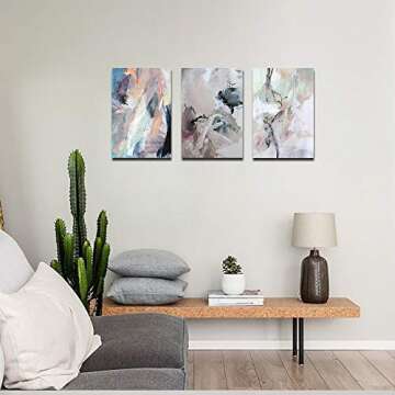 Meigan Art Canvas Wall Art Abstract Painting Prints Wall Decor Contemporary Painting Modern Artwork ...