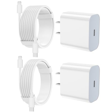 iPhone Charger Fast Charging 2 Pack USB C Cables