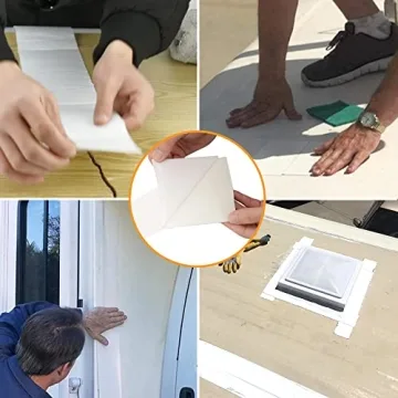 Reliable RV Roof Tape, 4" x 50' Waterproof Seal