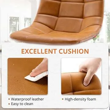 Shop LUE BONA Checkered Pattern Bar Stools Set of 4