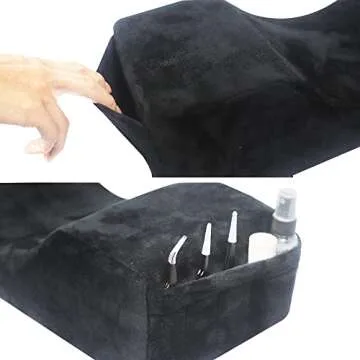 MNpartnery Eyelash Extension Neck Pillow for Beauty Treatments