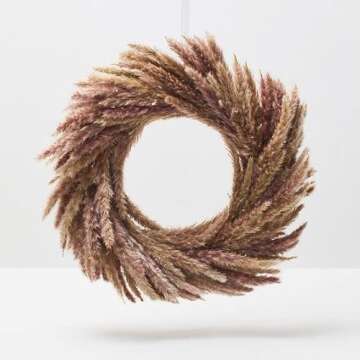 XHXSTORE 30pcs Brown Pampas Grass Decor for Elegant Weddings