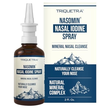 Nasomin Nasal Iodine Spray Natural Germ Defense