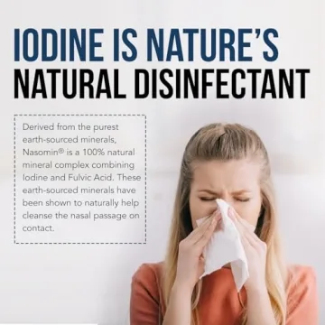 Nasomin Nasal Iodine Spray Natural Germ Defense