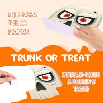 Halloween Trunk or Treat Skeleton Decor Kit