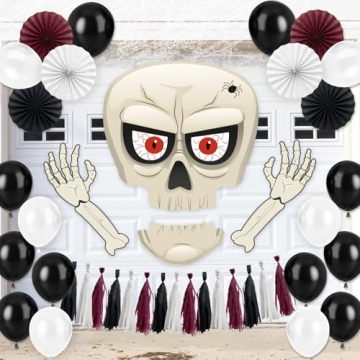 Halloween Trunk or Treat Skeleton Decor Kit