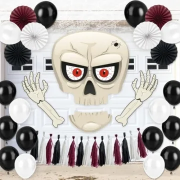 Halloween Trunk or Treat Skeleton Decor Kit