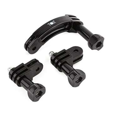 TOZ TZN-S03 Universal Rotary Extension Arm Mount Set for Gopro Hero 4 3 3+ 2 1, GoPro Accessories Ki...