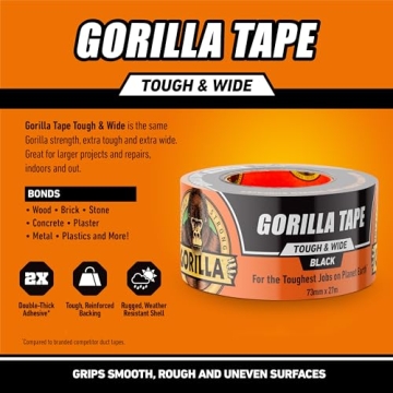 Gorilla Tough & Wide Duct Tape - Premium Repair Solution