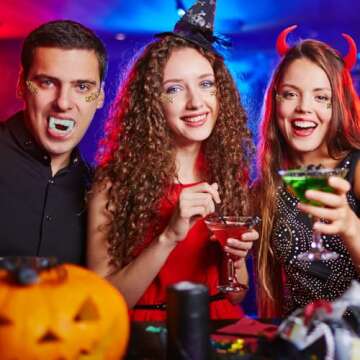 Vibrant Halloween Glitter Gel for Face, Body, & Hair