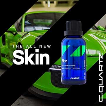 CARPRO CQUARTZ Skin PPF & Vinyl Nano-Coat - UV Protection for Wrapped Vehicles with Vinyl Film, UVA ...