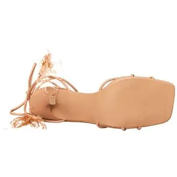 Steve Madden Bryden Heeled Sandal for Women - Tan, Stylish Comfort