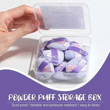 BS-MALL Mini Triangle Powder Puff for Flawless Application