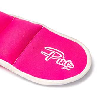 Ankle Weights Set (2 x 3lb Cuffs) - 6lbs in Total - for Women, Men and Kids – Used for Workouts at Home, Pilates, Yoga, Boxing, Dancing and Resistance Training, Pink