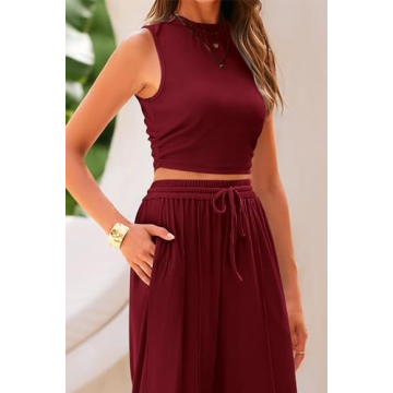 PRETTYGARDEN Summer 2 Piece Outfits - Stylish Comfort