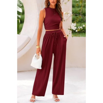 PRETTYGARDEN Summer 2 Piece Outfits - Stylish Comfort