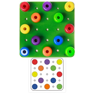 Tuddler Peg Board Sensory Toys for Creative Learning