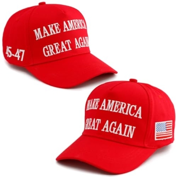 Nigua MAGA Hat 2PCS - Trump 2024 Baseball Cap - Make America Great Again
