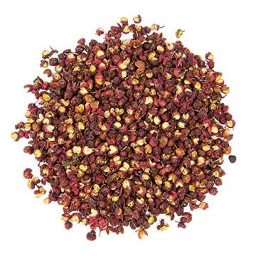 Szechuan Peppercorns | Chinese Spice - Chinese seasoning | Ideal for Soups, Meats, and Chinese Cuisine 4 oz.