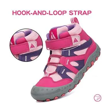 Stylish Mishansha Kids Hiking Boots - Waterproof & Comfortable