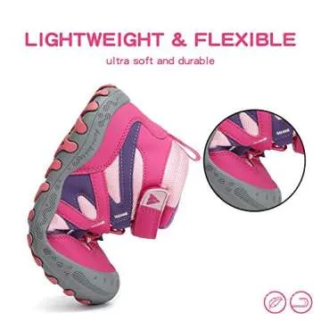 Stylish Mishansha Kids Hiking Boots - Waterproof & Comfortable