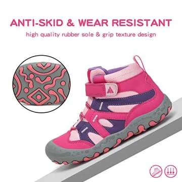 Stylish Mishansha Kids Hiking Boots - Waterproof & Comfortable