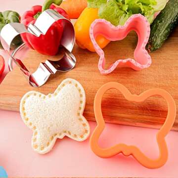 Sandwich Cutter Set for Kids - Fun Shapes for Lunch