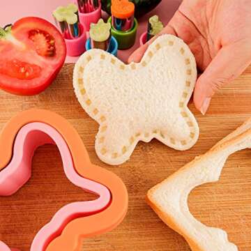 Sandwich Cutter Set for Kids - Fun Shapes for Lunch