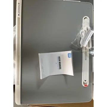 SAIJI Laptop Bed Tray Desk with LED Light - Adjustable & Extra-Large